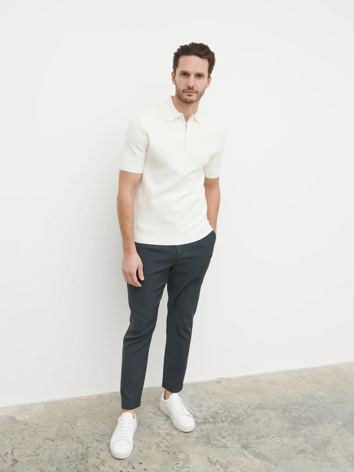 Henry Tailored Trouser - Charcoal - Image 4