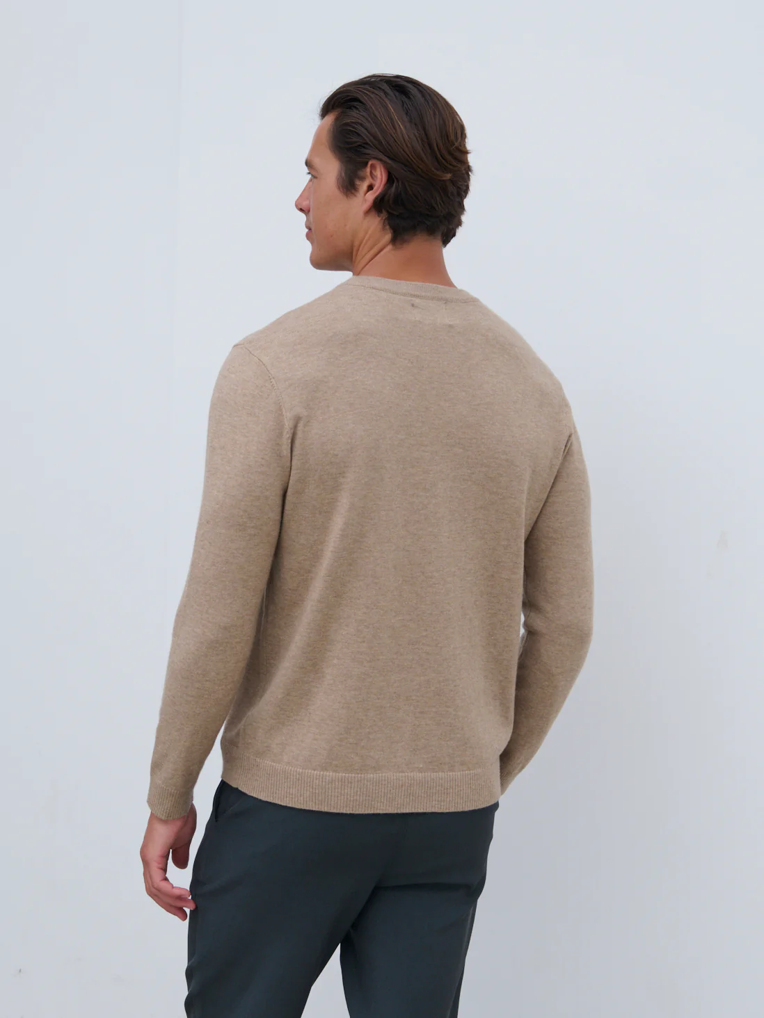 Jarrod Wool Jumper - Beige - Image 4