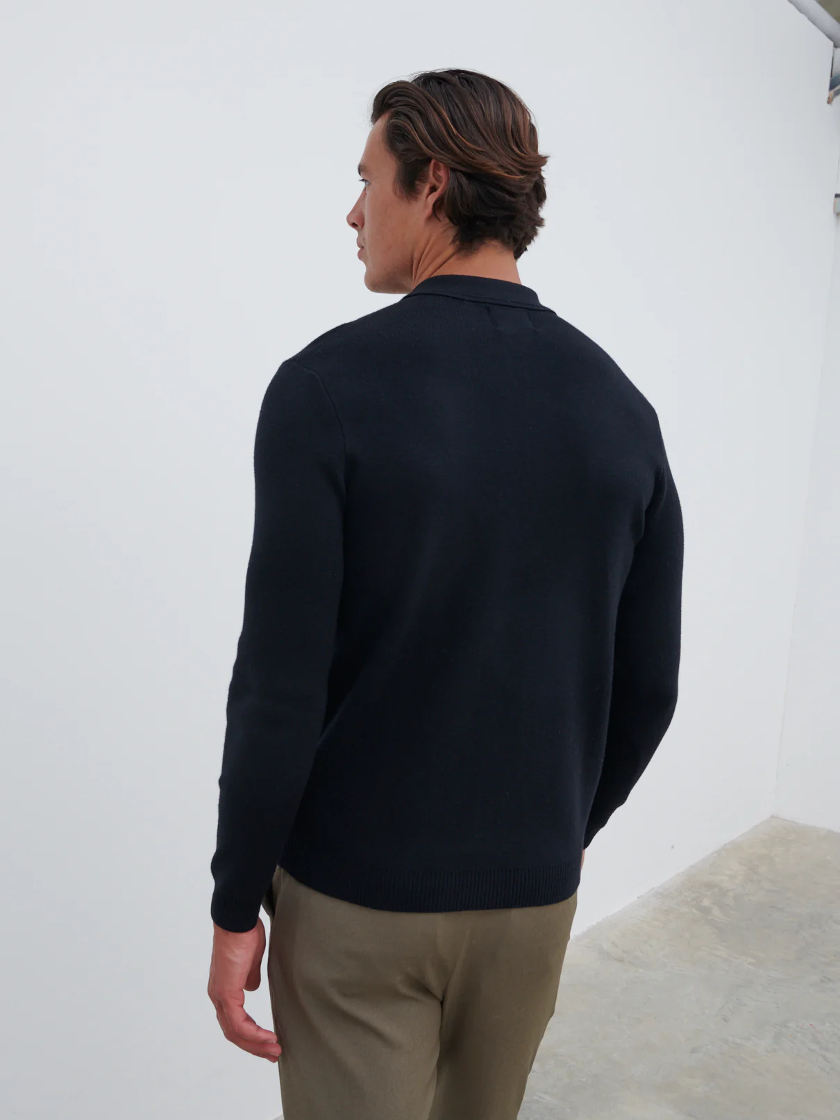 Koen Knitted Shirt - Black - Image 5