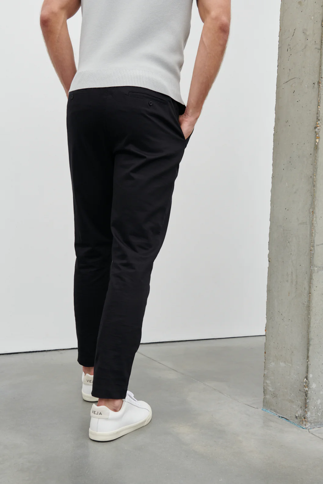 Oscar Tailored Trouser - Black - Image 5