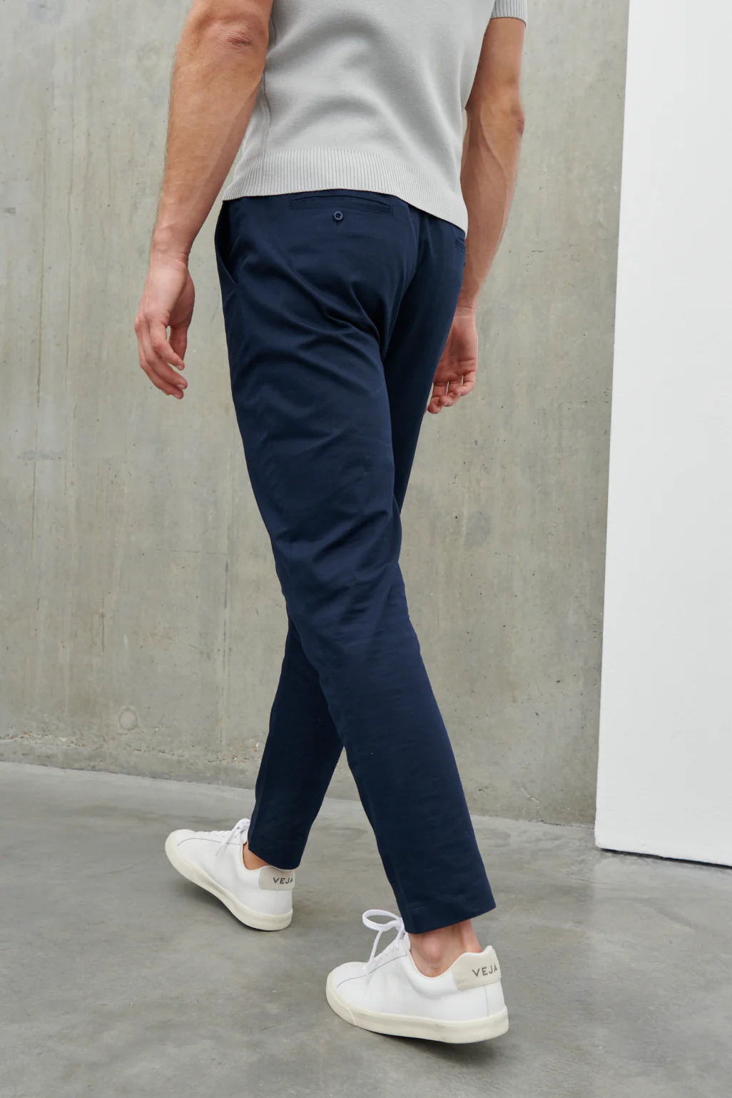 Oscar Tailored Trouser - Navy - Image 5