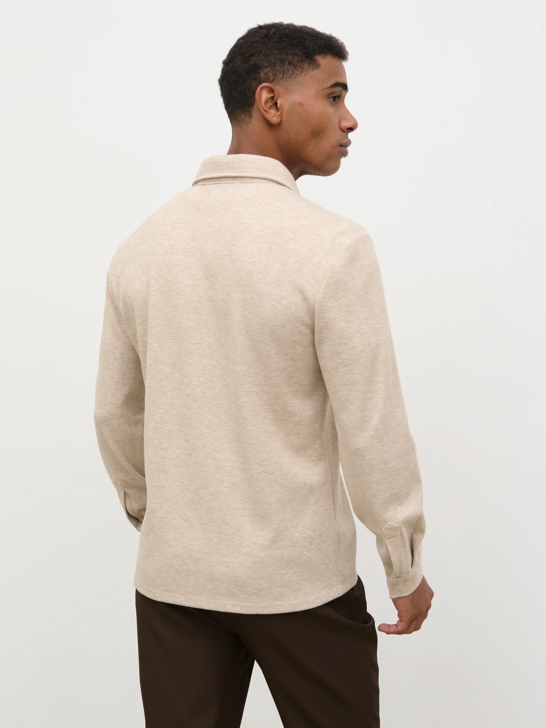 Otti Long Sleeve Shirt - Cream - Image 7
