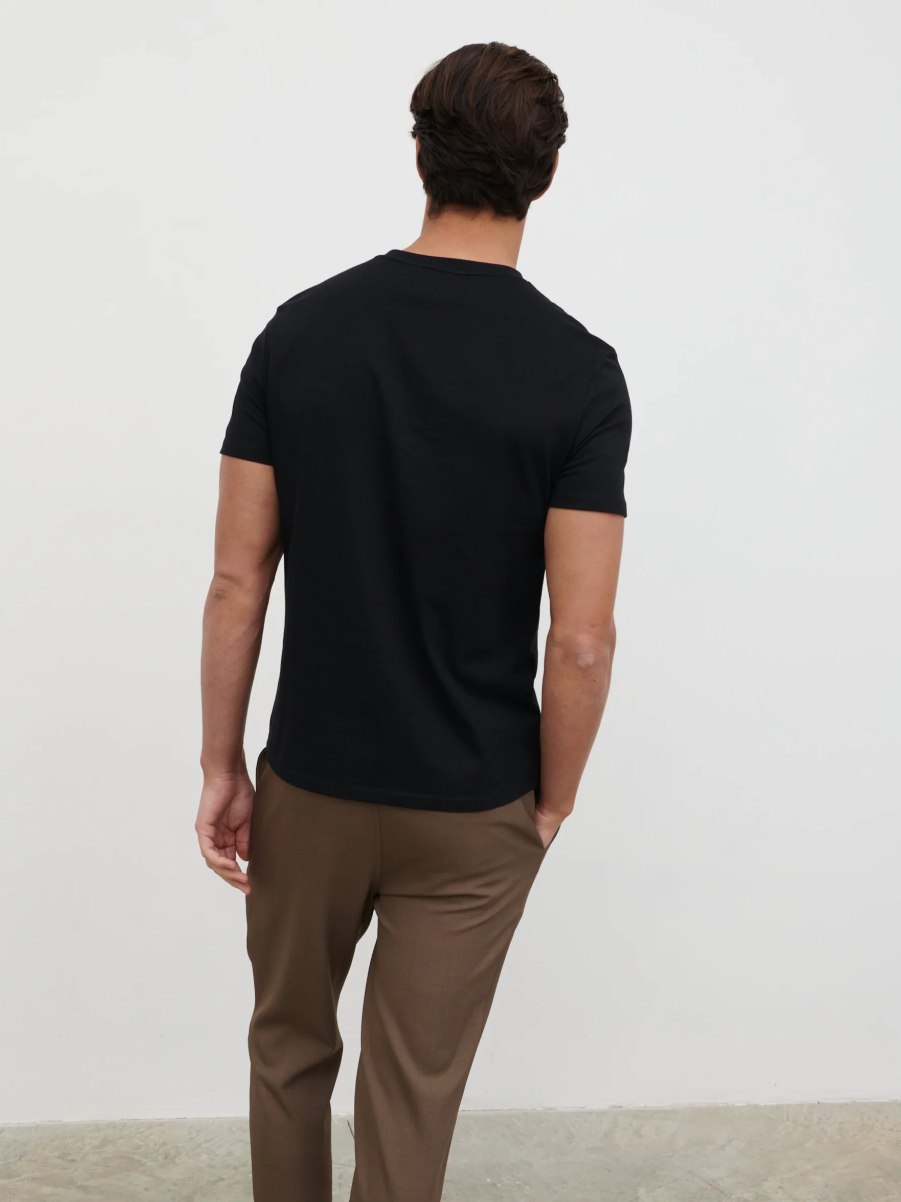 Rome Slim Fit T-Shirts 3 Pack - Black - Image 6