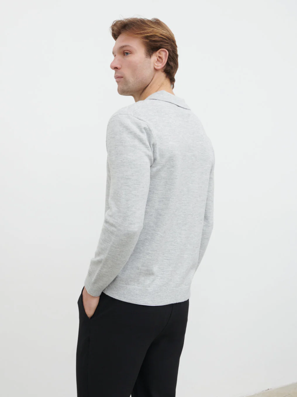 Ronnie Lightweight Knit Shirt - Grey - Image 6