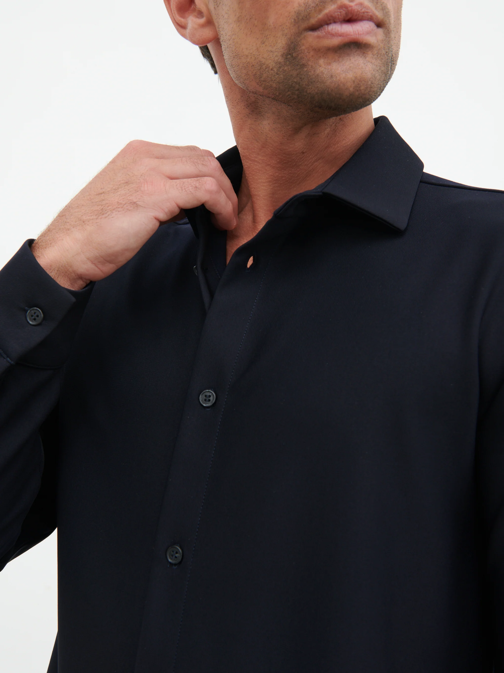 Vance Formal Shirt - Navy - Image 3